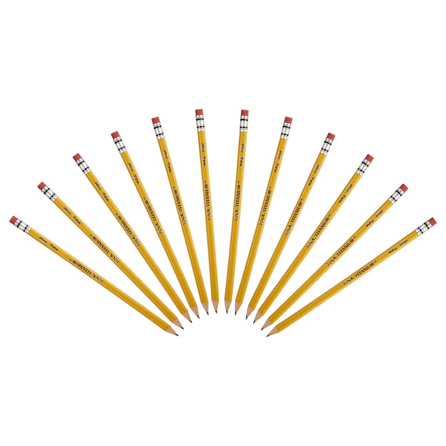 #2 HB Pencils – 12 Count, Pre-Sharpened, Latex-Free, PMA Certified