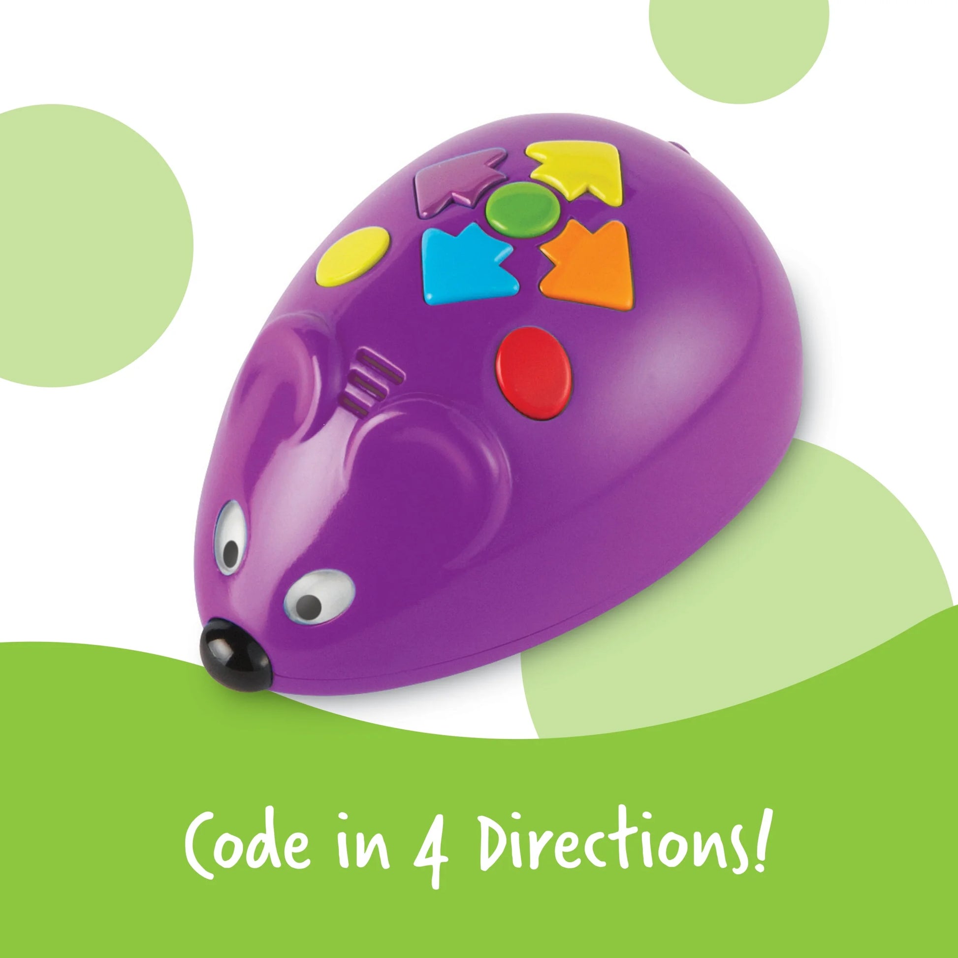 Programmable Robot Mouse, Coding Toys for Kids, Ages 4
