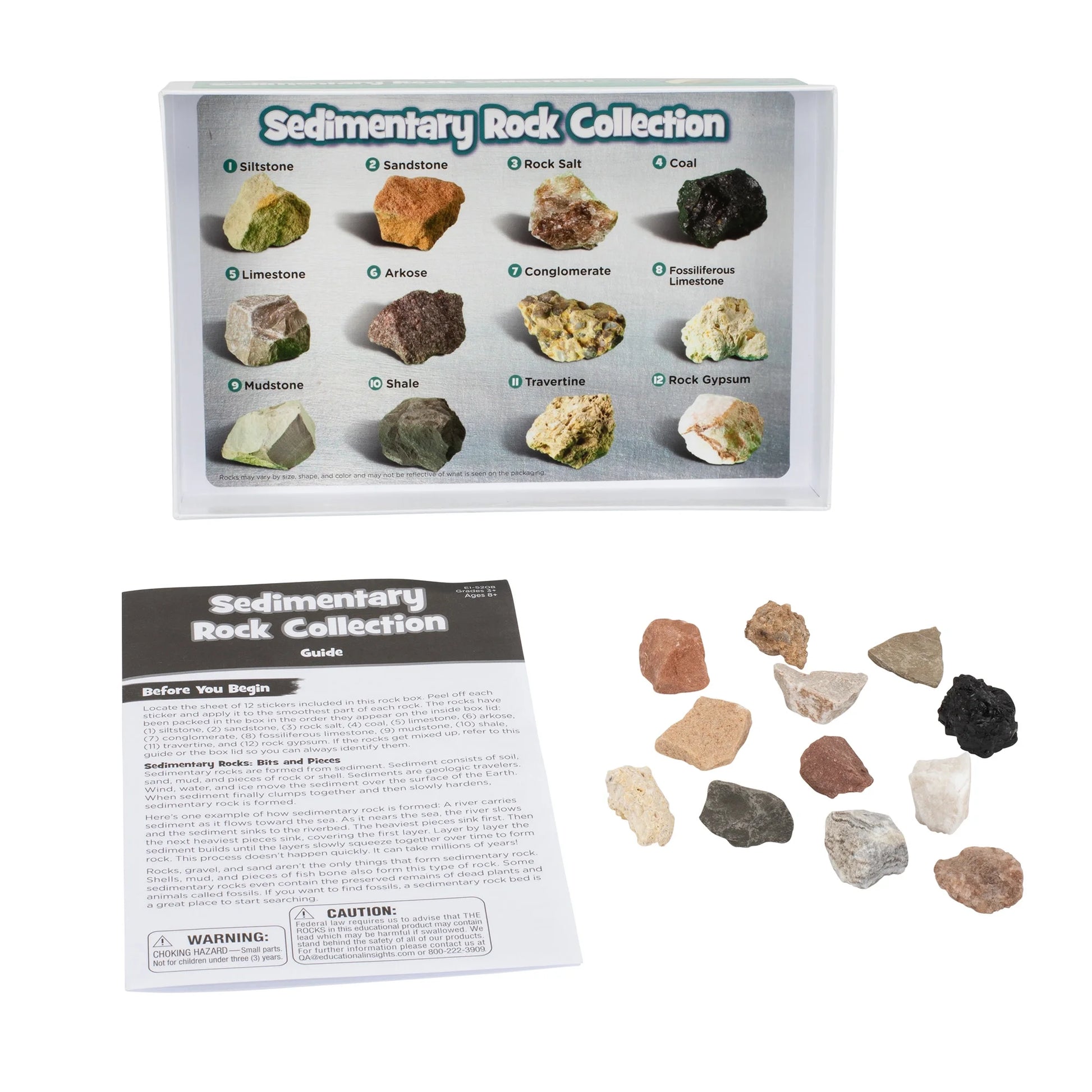 Complete Rock, Mineral, and Fossil Collection, STEM Kits for Kids