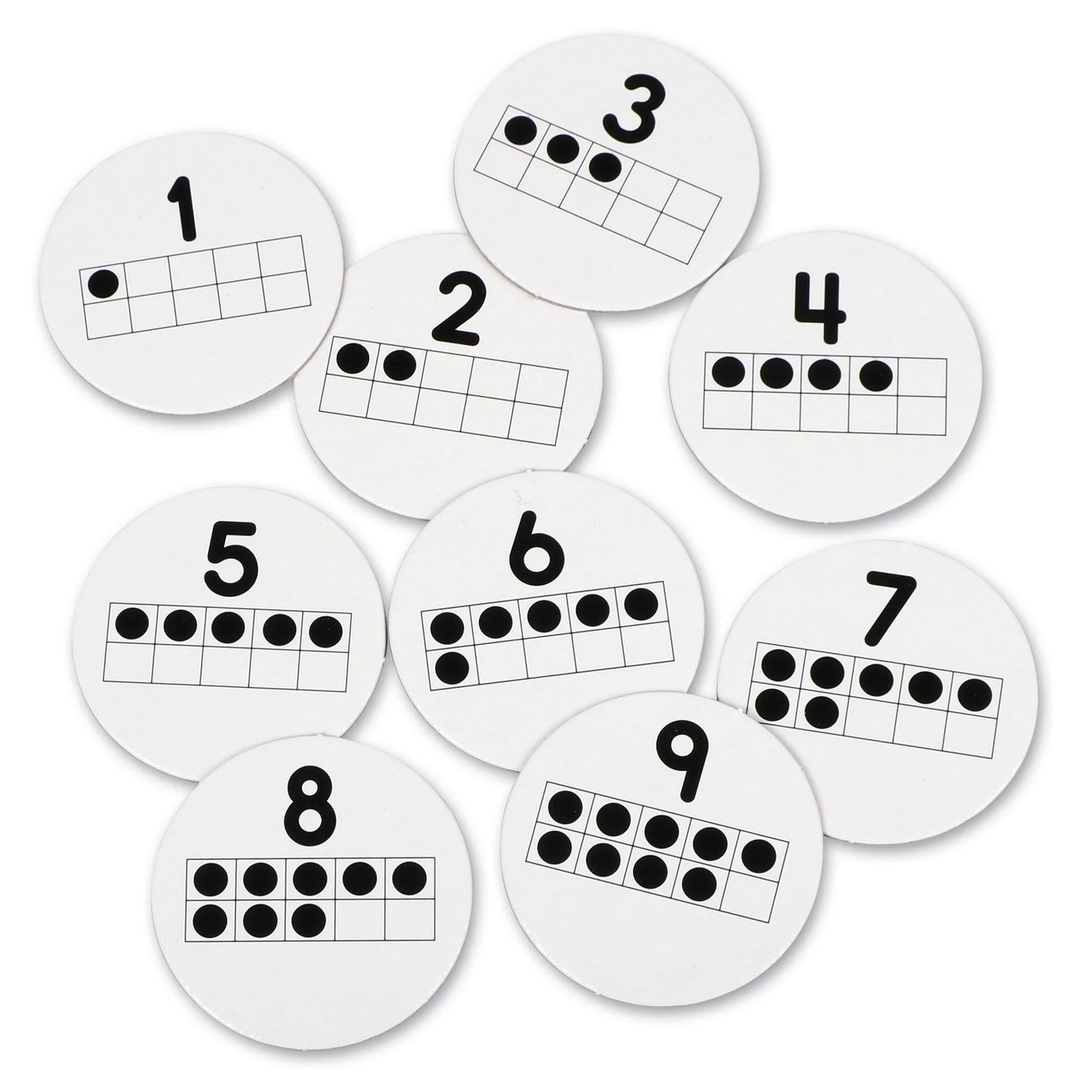 10 on the Spot Ten Frame Game - Math Manipulatives, Ages 5+