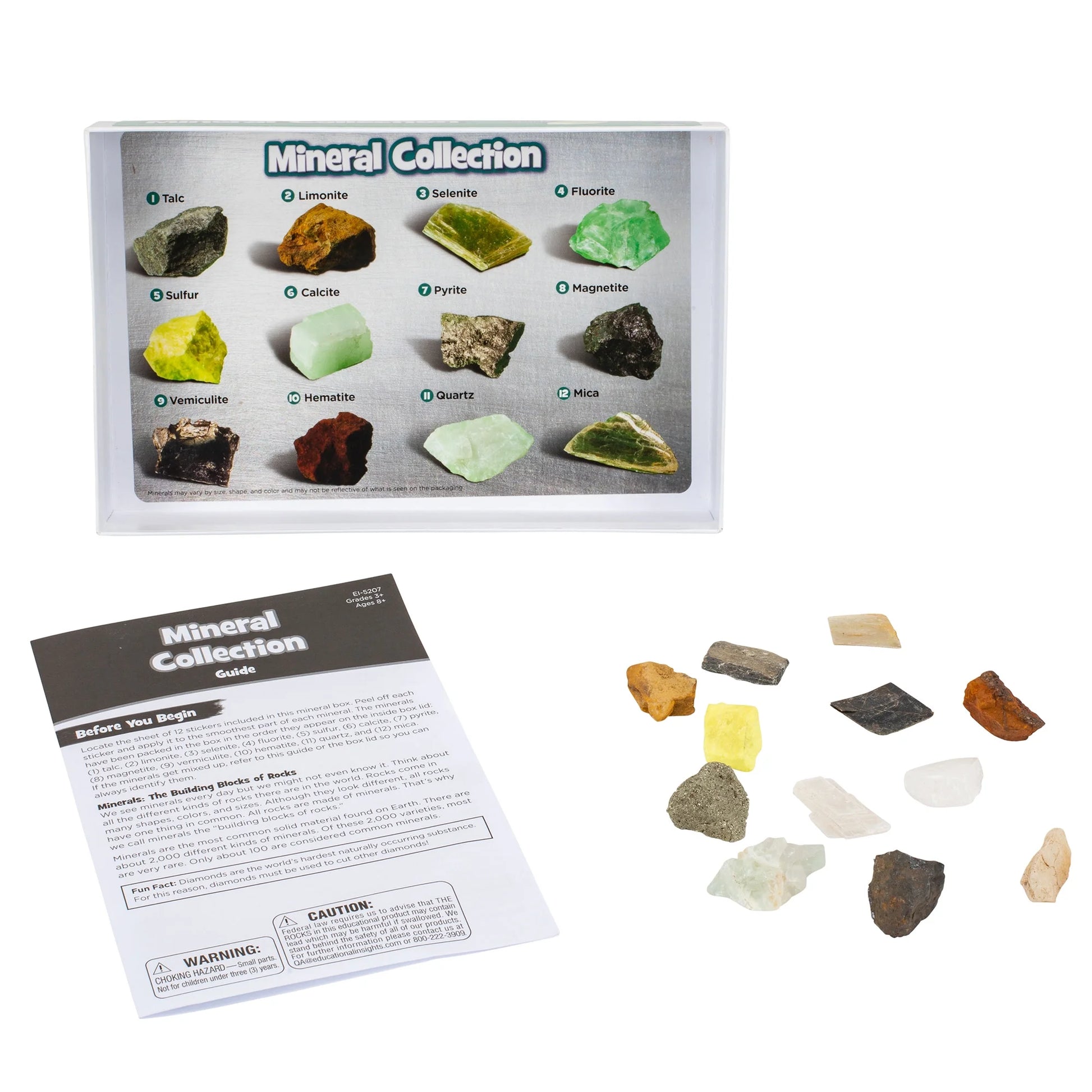 Complete Rock, Mineral, and Fossil Collection, STEM Kits for Kids