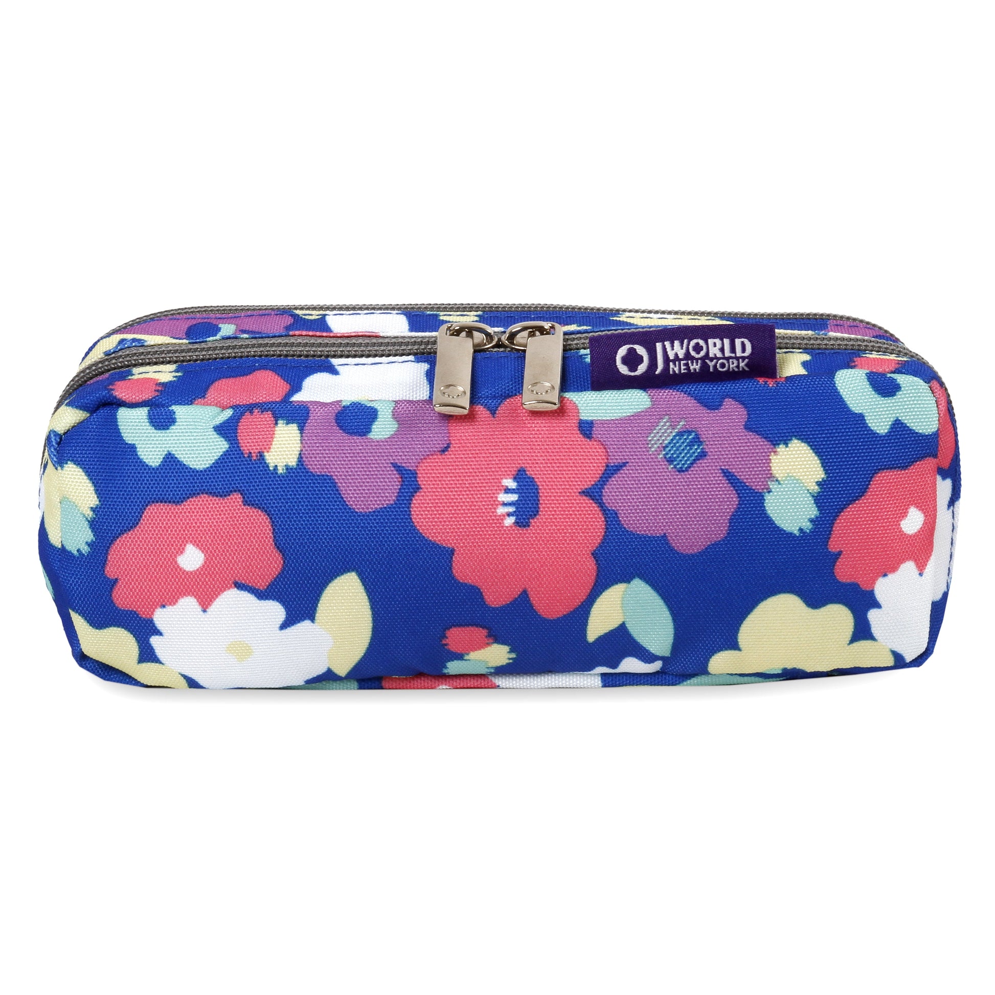 Girls Jojo Double Compartment Kids Pencil Case for School, Petals