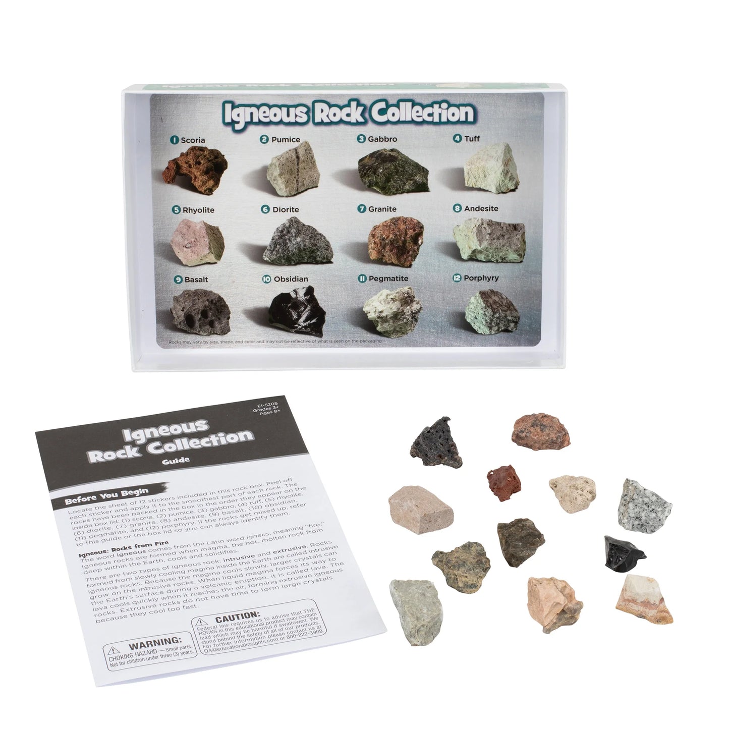 Complete Rock, Mineral, and Fossil Collection, STEM Kits for Kids
