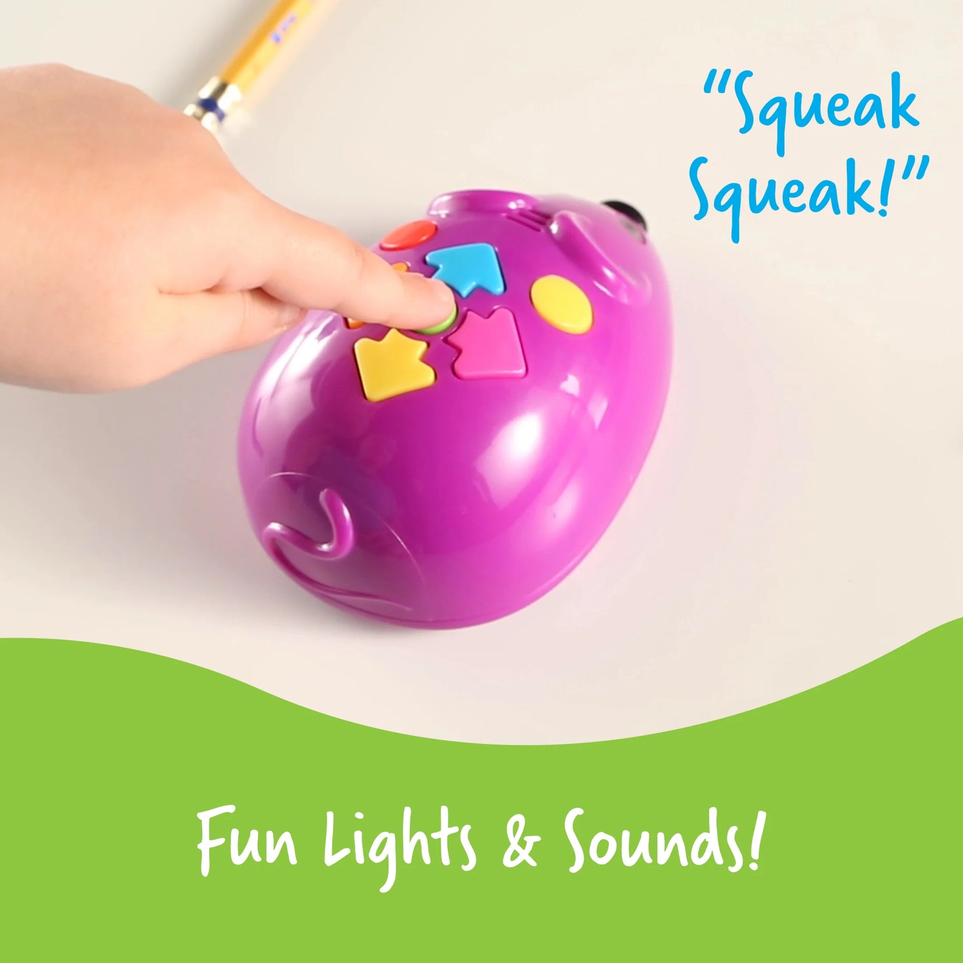 Programmable Robot Mouse, Coding Toys for Kids, Ages 4